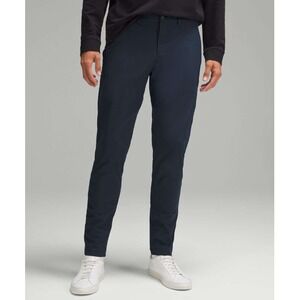 Lululemon ABC Slim-Fit Trouser Pants Warpstreme 30 True Navy Performance Casual